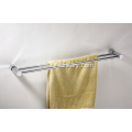 Chrome Bathroom Double Towel Bar